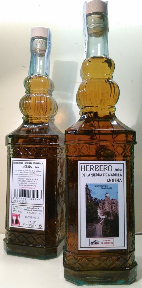 Herbal Liqueur "MOLINA" 750 ml.